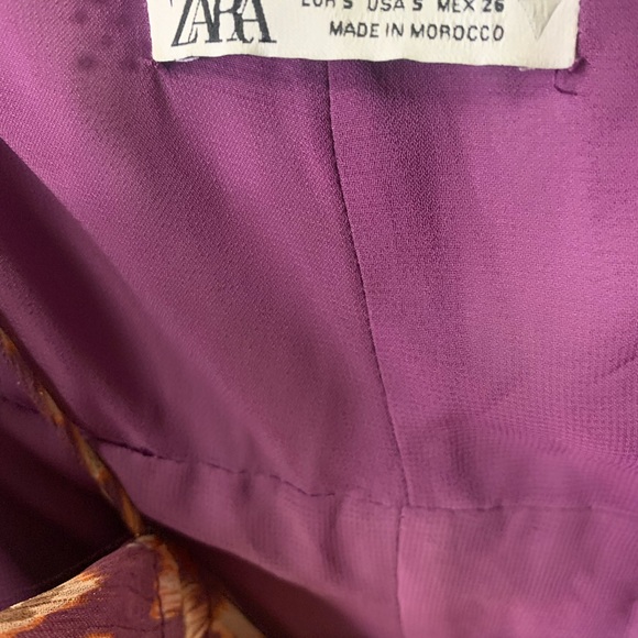 Zara spaghetti strap, puckered mini dress - Picture 3 of 8